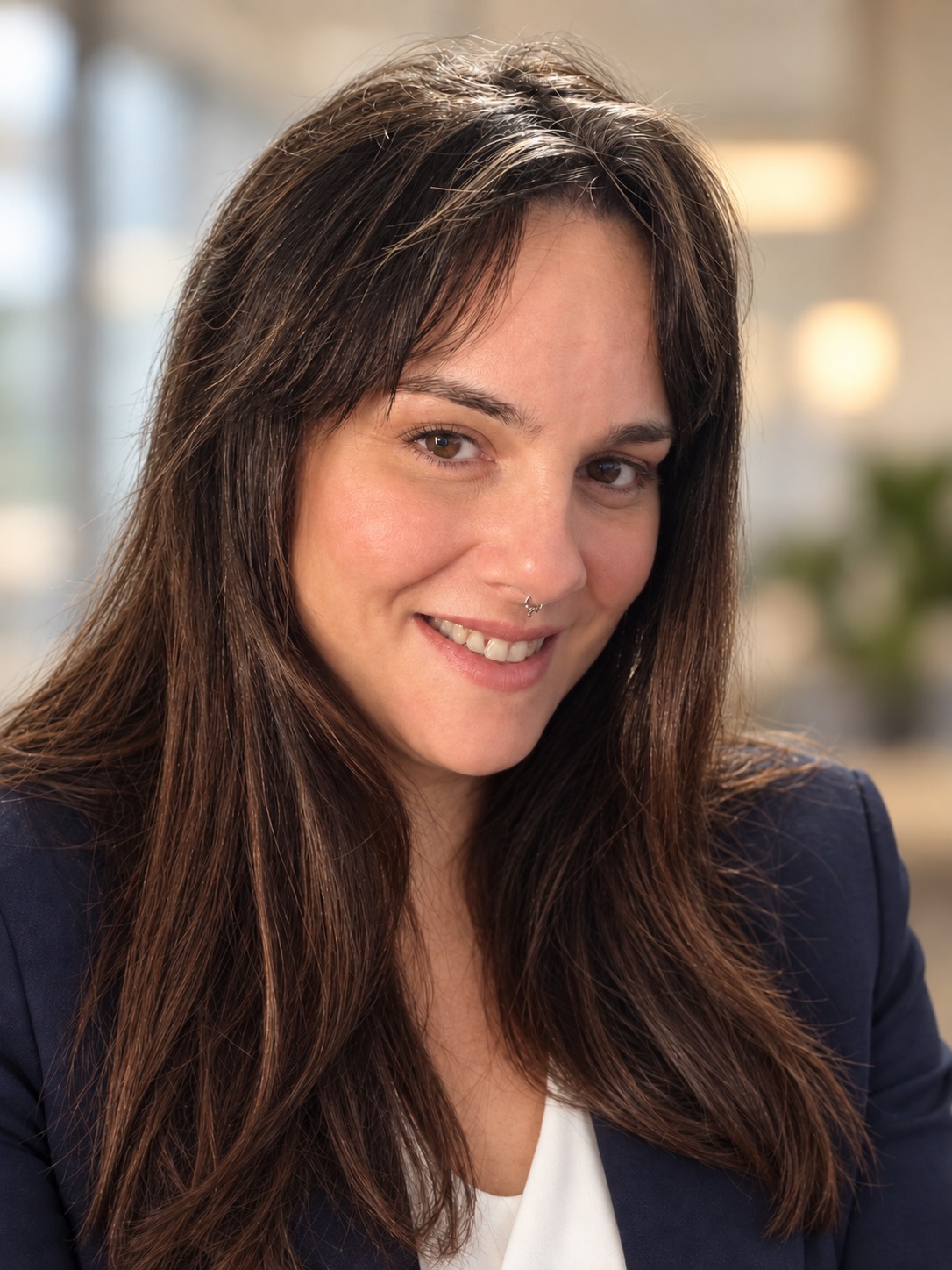 Camila Luizi, fundadora da Lang, sorrindo